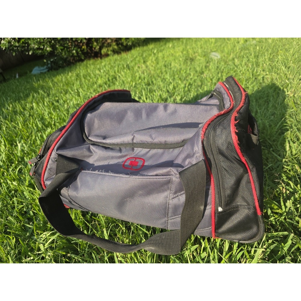 Ogio Rolling Travel Duffel Bag Black Maverick Carry On Luggage Wheels Layover l
